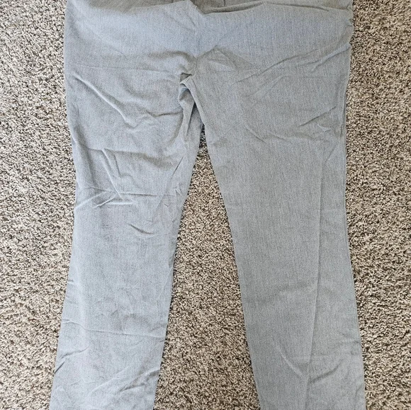 Loft Light Gray Sutton Slim Fit Pants - Picture 7 of 9